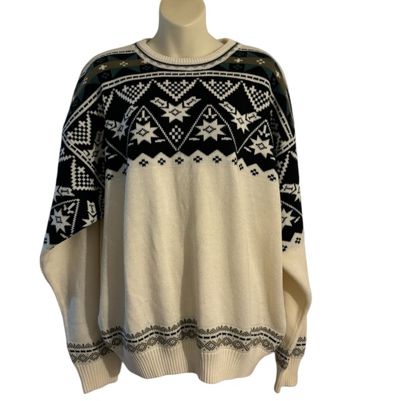 Vintage men’s northwest territory acrylic blend knit sweater. EUC. Size large - Picture 1 of 3